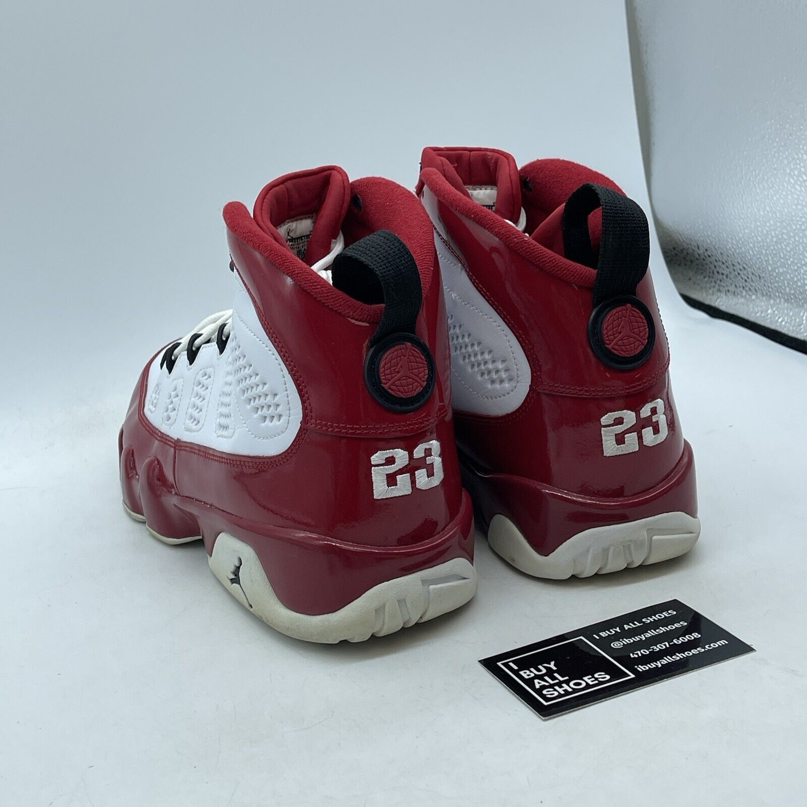 Size 11 - Air Jordan 9 Retro Gym Red White Red Leather Suede (302370-160)