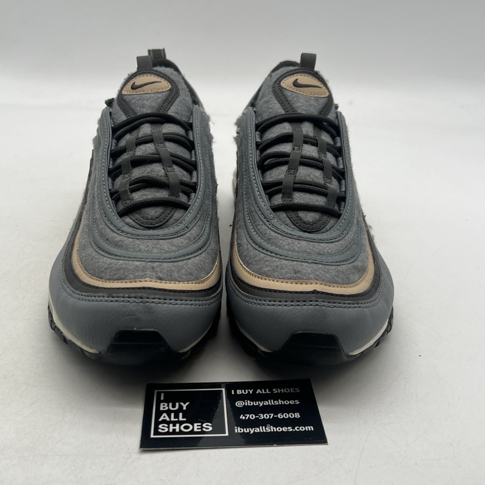 Size 11.5 - Nike Air Max 97 Premium Cool Grey Mushroom (312834-003)