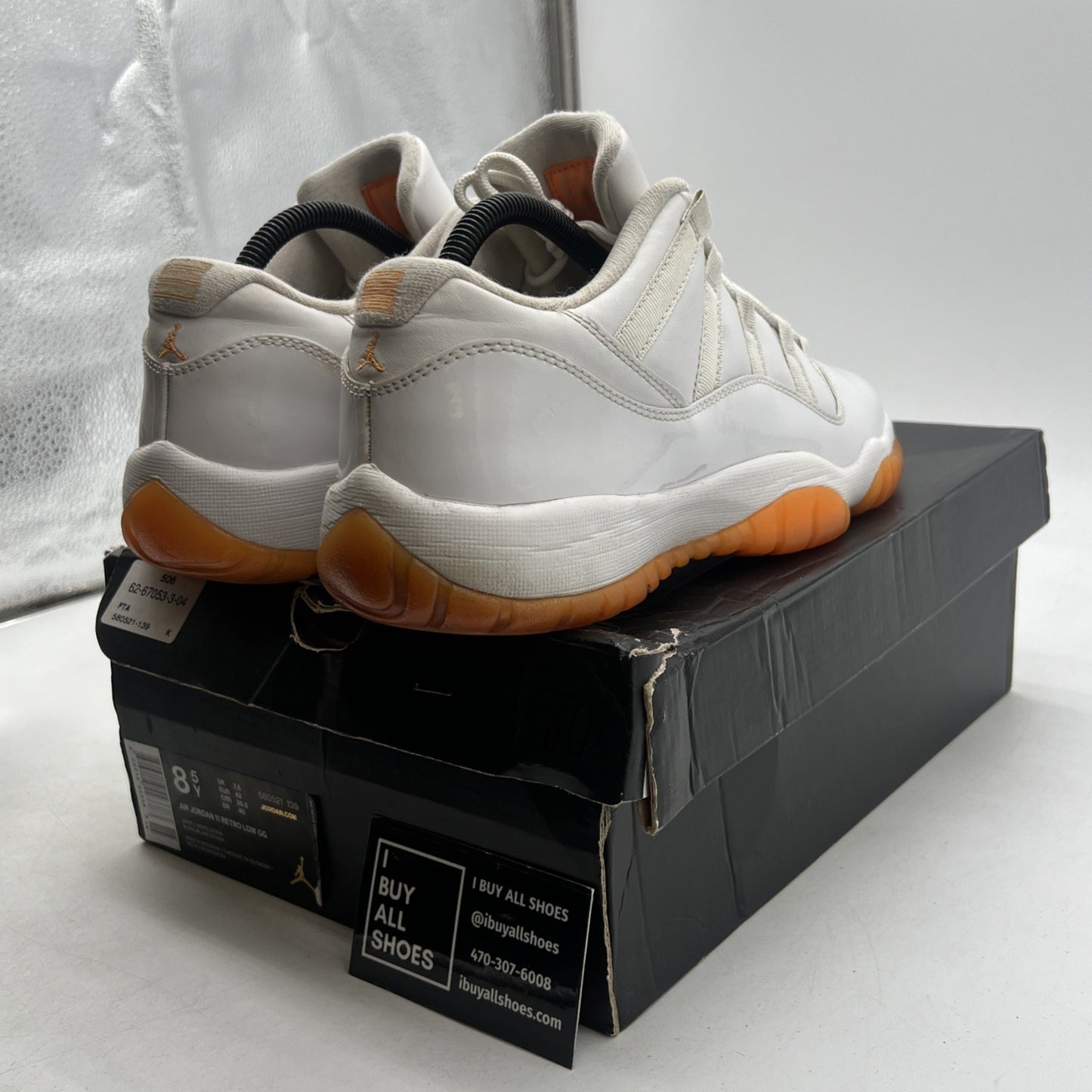 Size 8.5Y - Air Jordan Citrus 11 (580521-139)