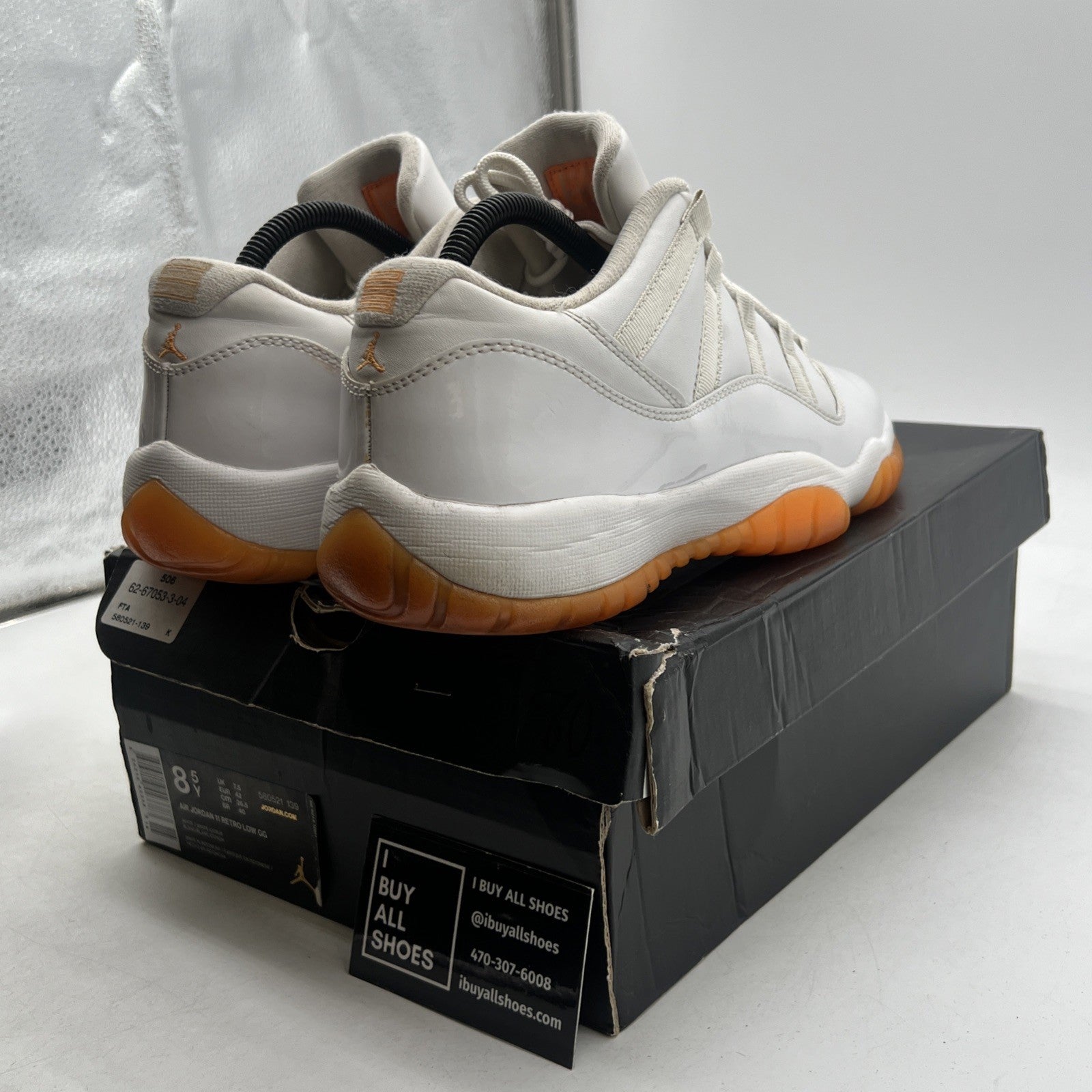 Size 8.5Y - Air Jordan Citrus 11 (580521-139)