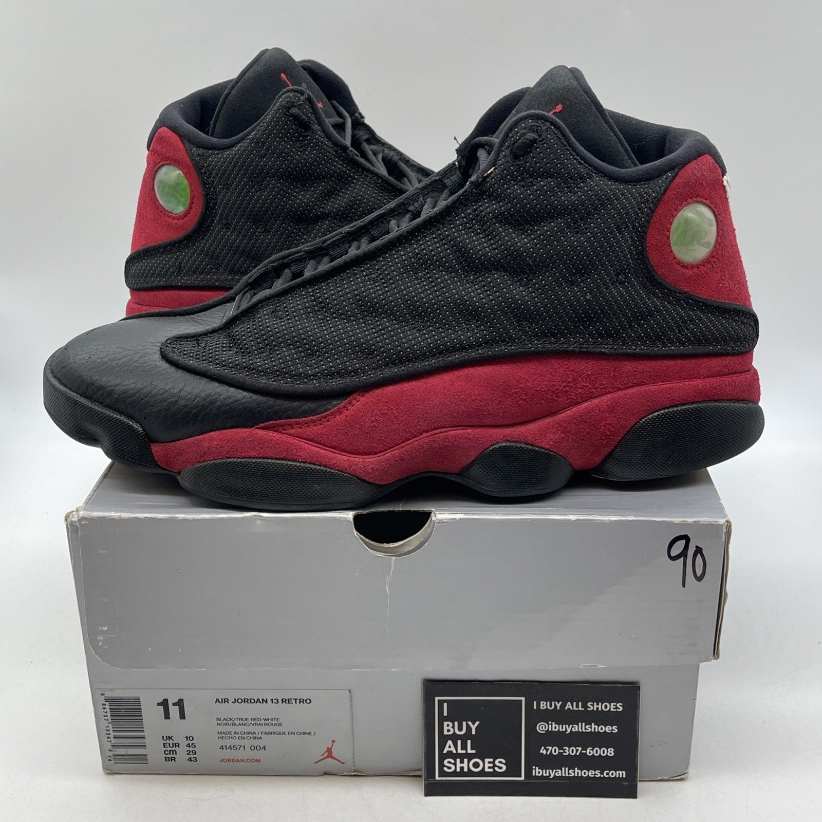 Size 11 - Air Jordan 13 Retro Bred 2017 (414571-004)