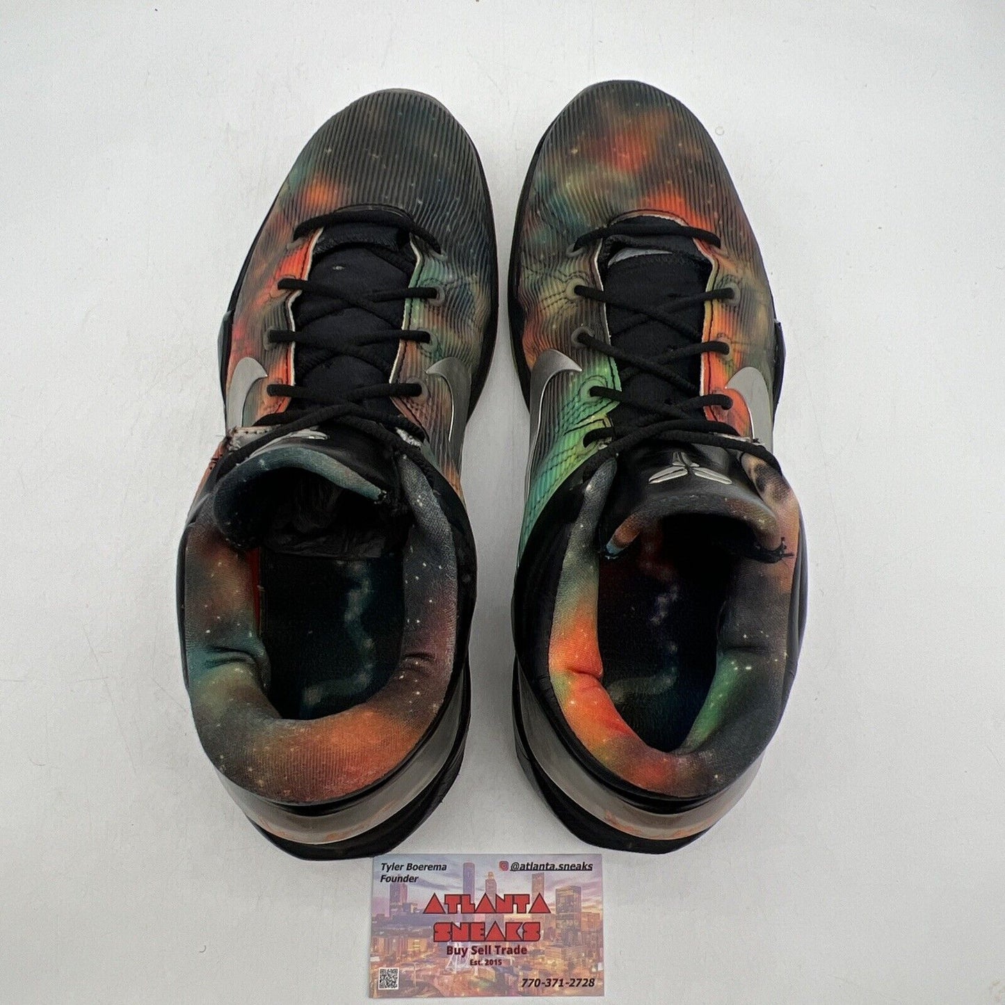 Size 11 - Nike Zoom Kobe 7 All Star - Galaxy Orange Grey Black (520810-001)