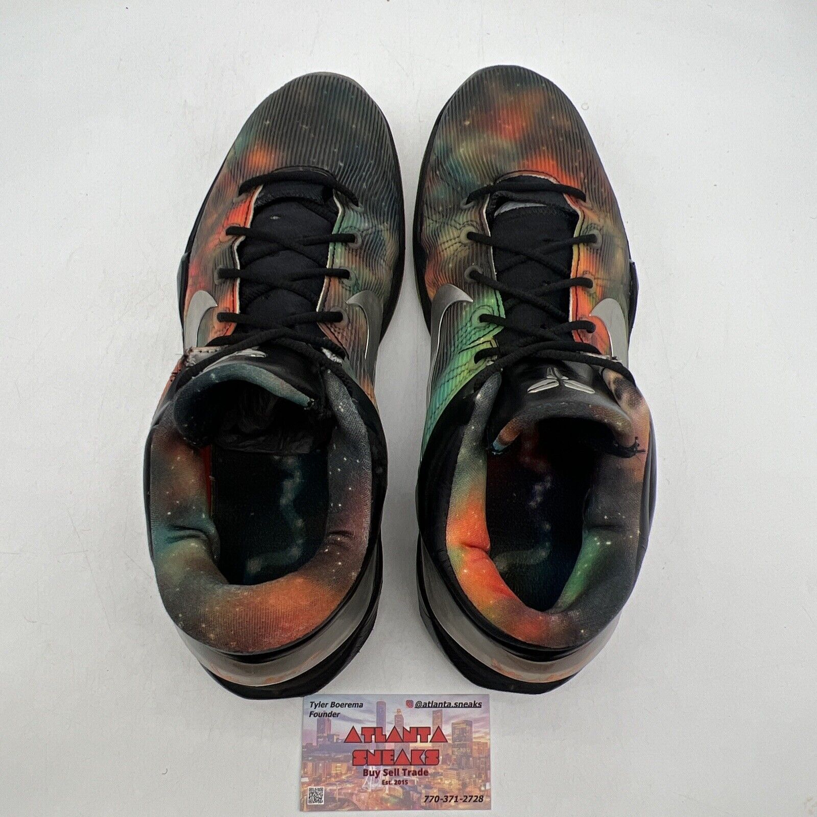 Size 11 - Nike Zoom Kobe 7 All Star - Galaxy Orange Grey Black (520810-001)