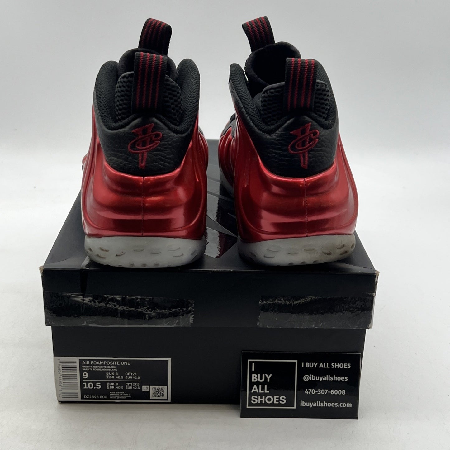 Size 9 - Nike Air Foamposite One 2023 Metallic Red (DZ2545-600)