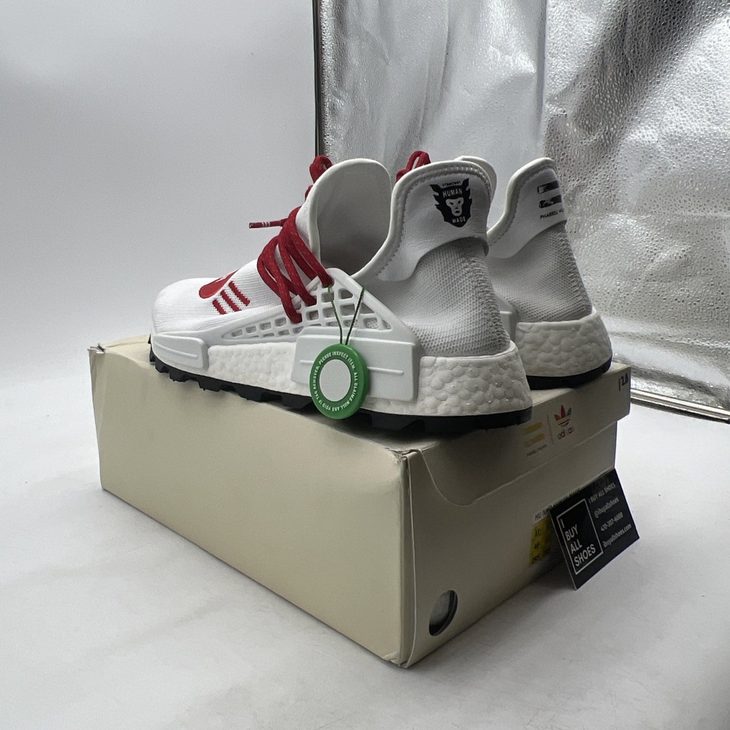 Size 11.5 - adidas HUMAN MADE x Pharrell x NMD Hu Love (EF7223)