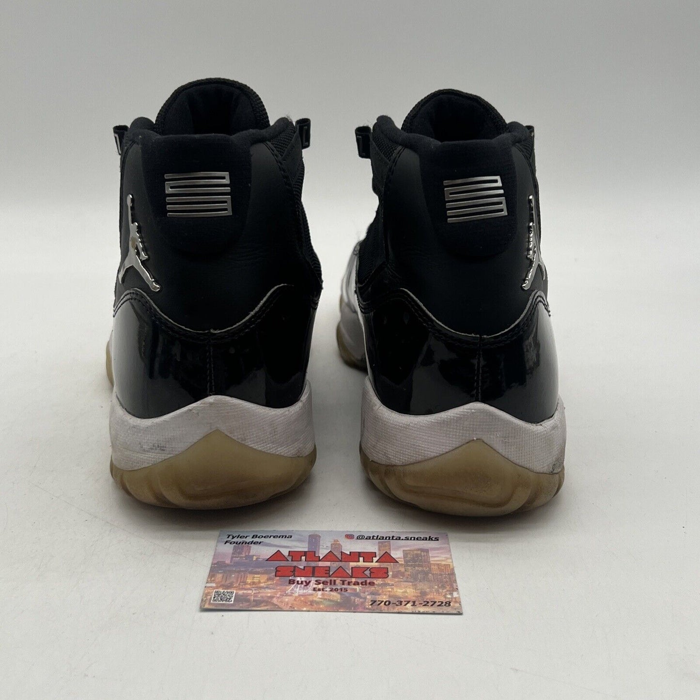 Size 10 - Jordan 11 Retro High Jubilee / 25th Anniversary Black (CT8012-011)