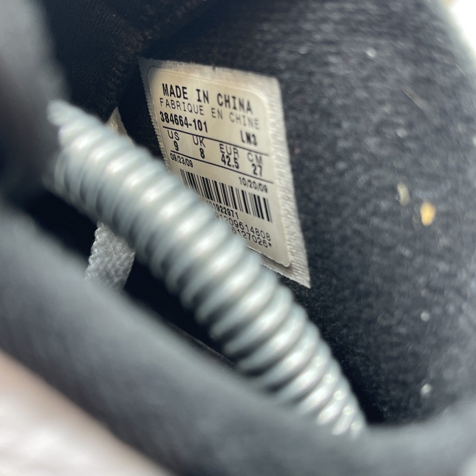 Size 9 - Air Jordan 6 Retro Oreo Black White Suede Leather (384664-101)