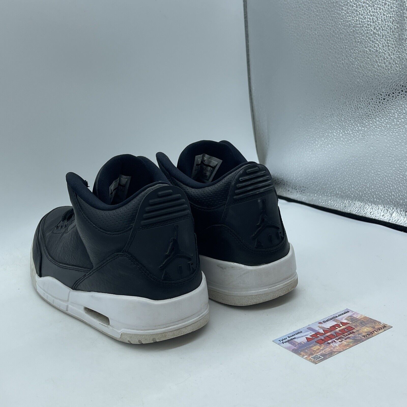 Size 11 - Air Jordan 3 Retro Cyber Monday White Black Leather (136064-020)