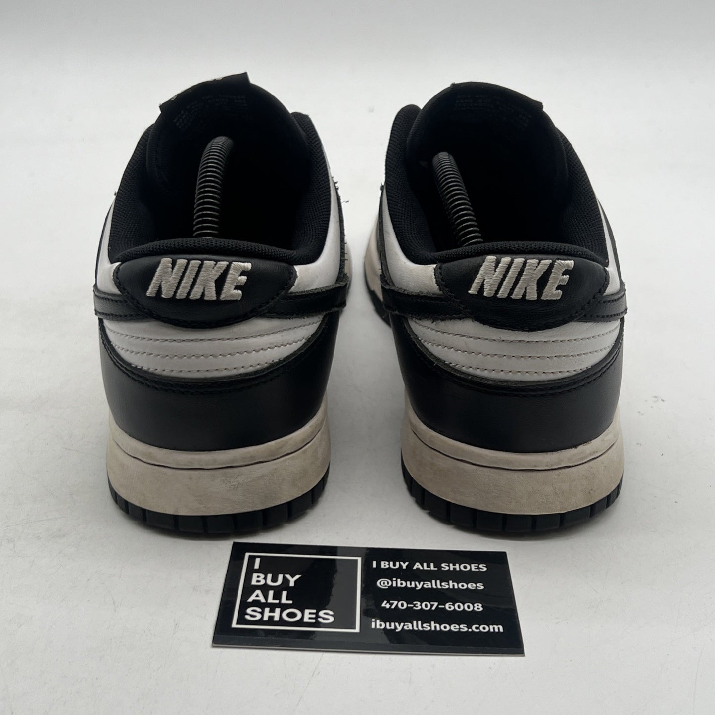 Size 9 - Nike Dunk Low Black White (DD1391-100)