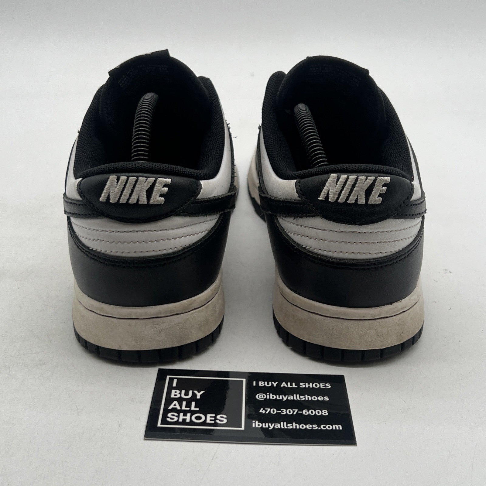 Size 9 - Nike Dunk Low Black White (DD1391-100)