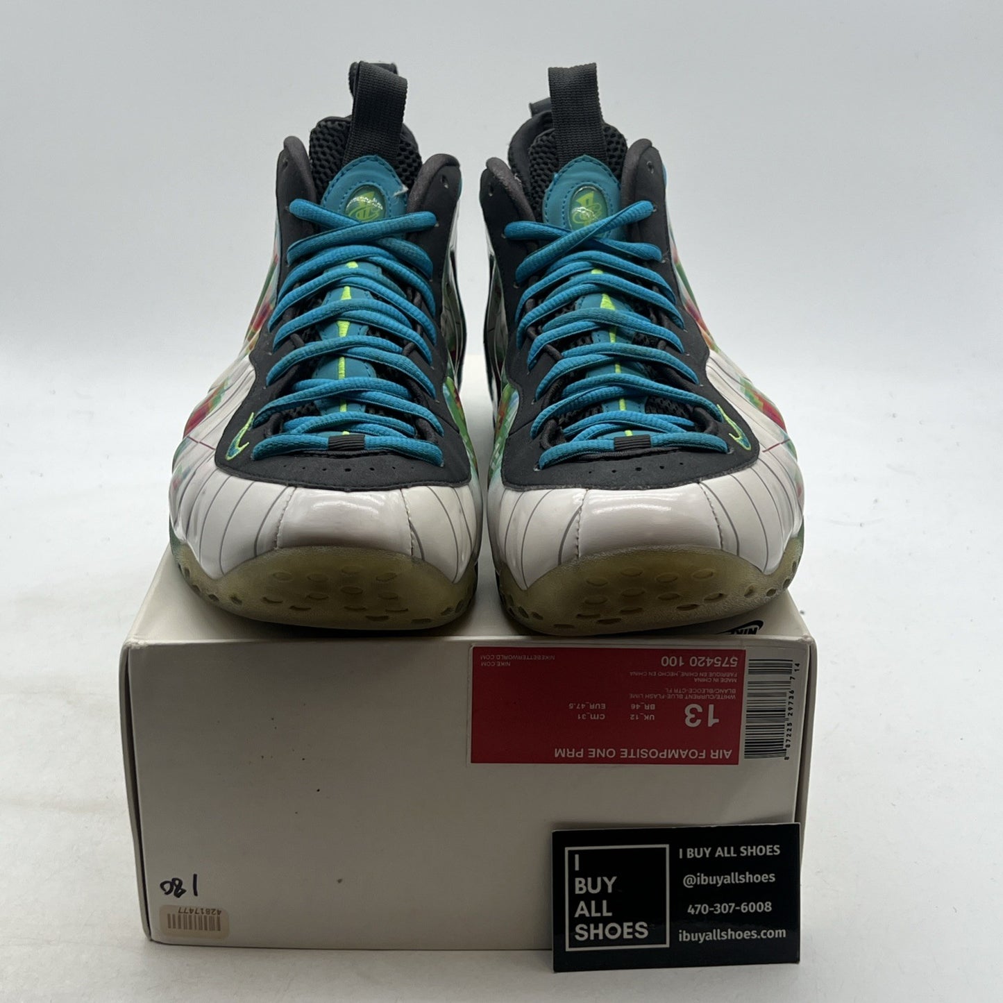 Size 13 - Nike Air Foamposite One PRM Weatherman (575420-100)