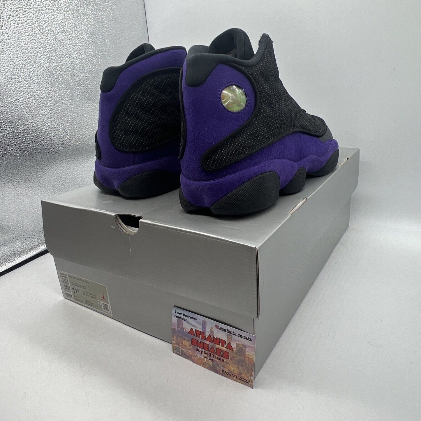 Size 11.5 - Jordan 13 Retro Court Purple Brand New Og All