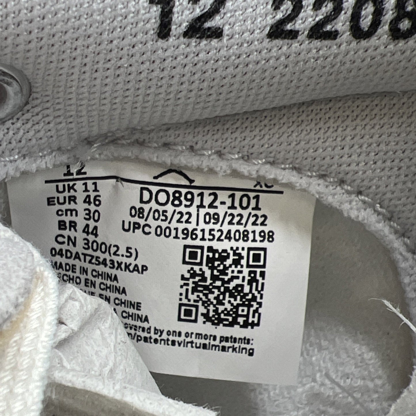 Size 12 - Jordan 1 KO x Union LA Low White Neutral Grey (DO8912-101)