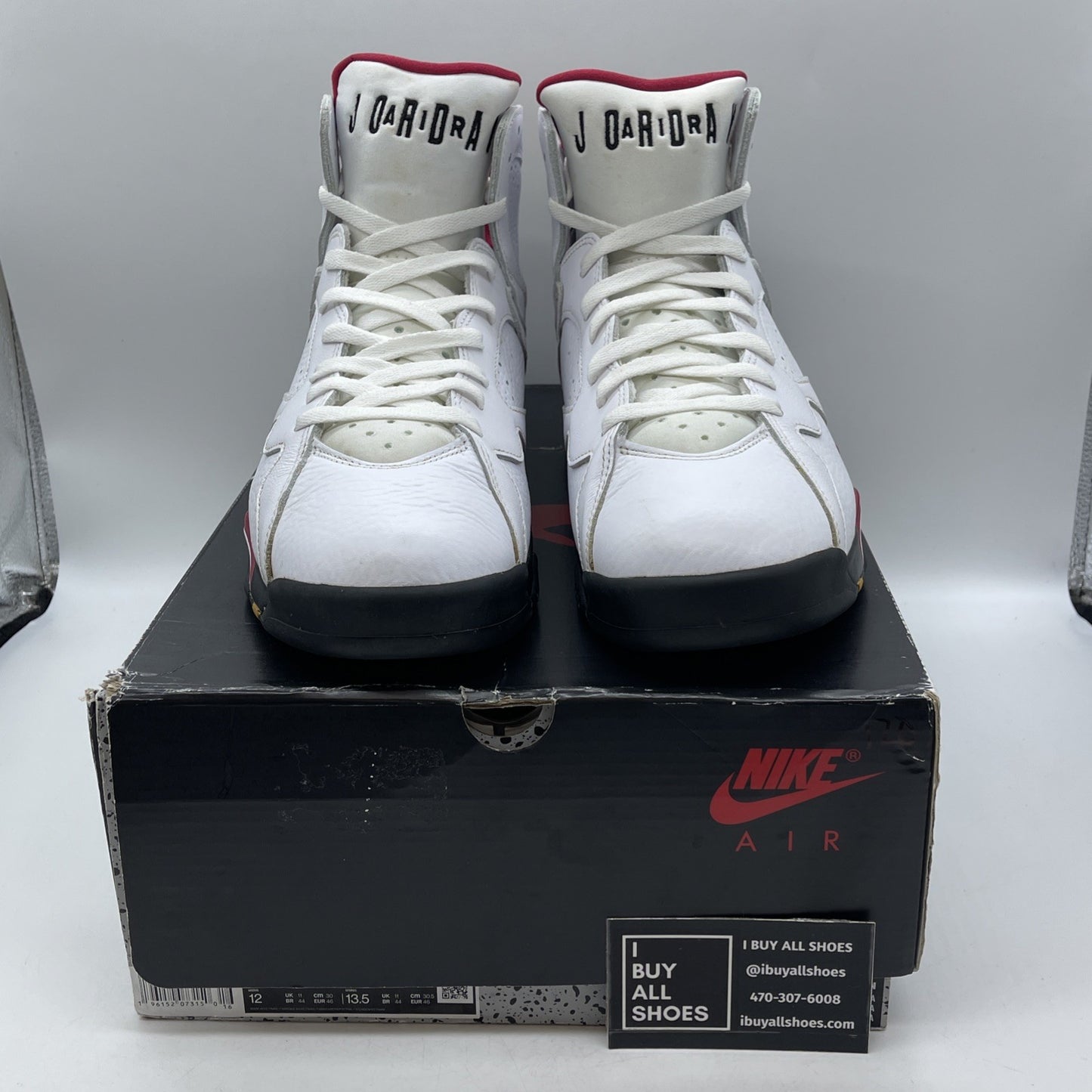 Size 12 - Air Jordan 7 Cardinal 2022 (CU9307-106)
