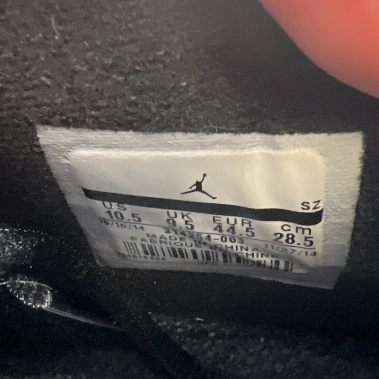 Size 10.5 - Air Jordan 4 Retro LS oreo 2015 (314254-003)