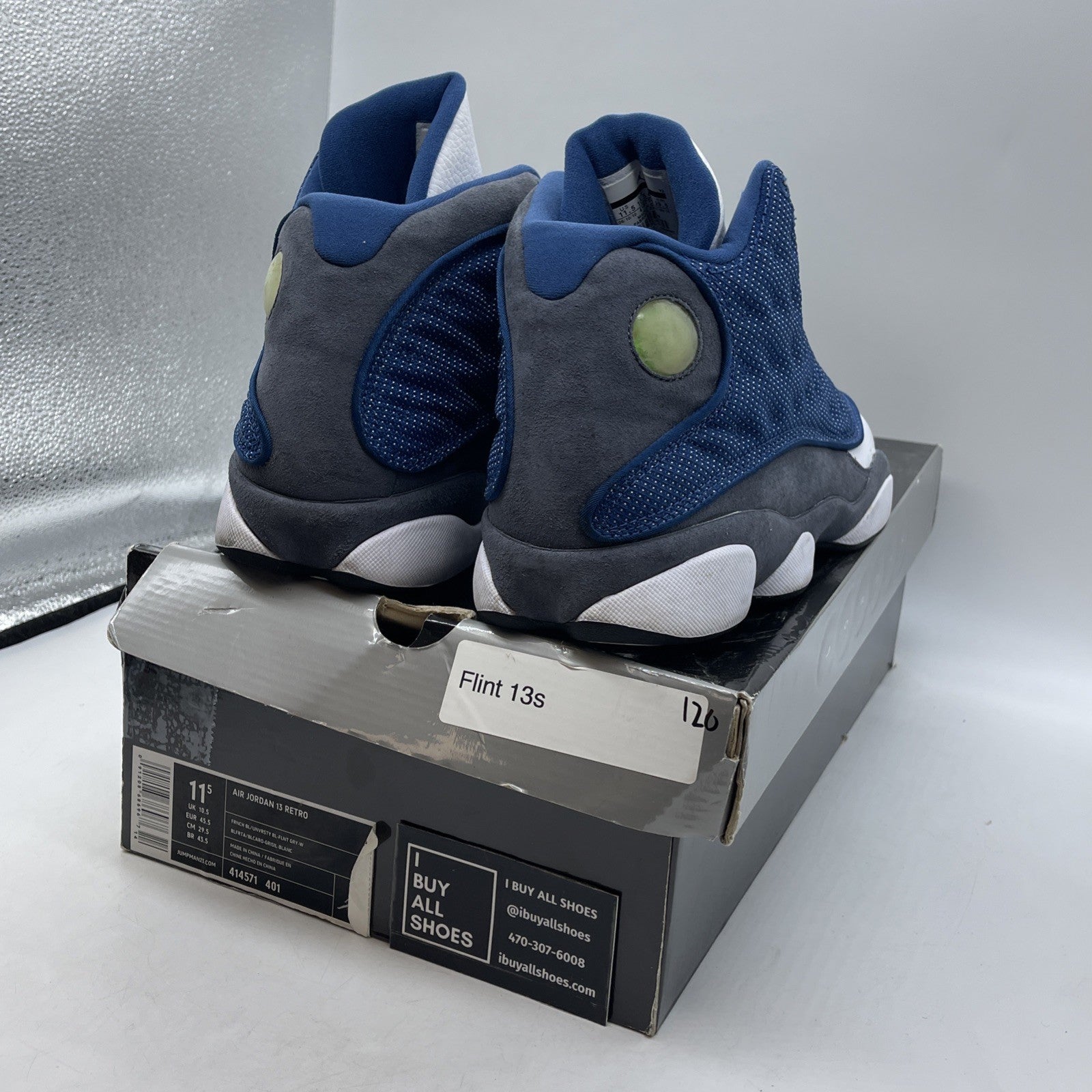 Size 11.5 - Air Jordan 13 Retro 2010 Flint (414571-401)