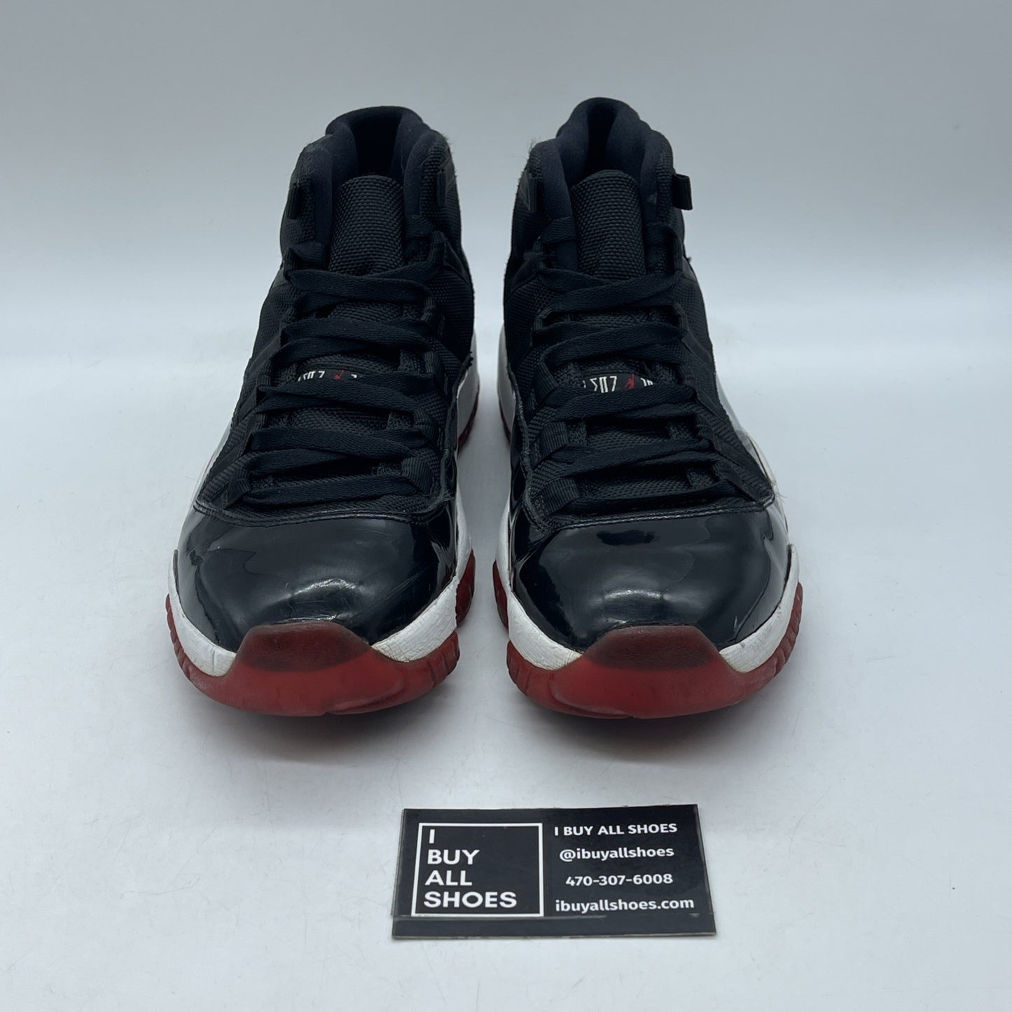 Size 8.5 - Air Jordan 11 Retro Bred 2012 (378037-010)