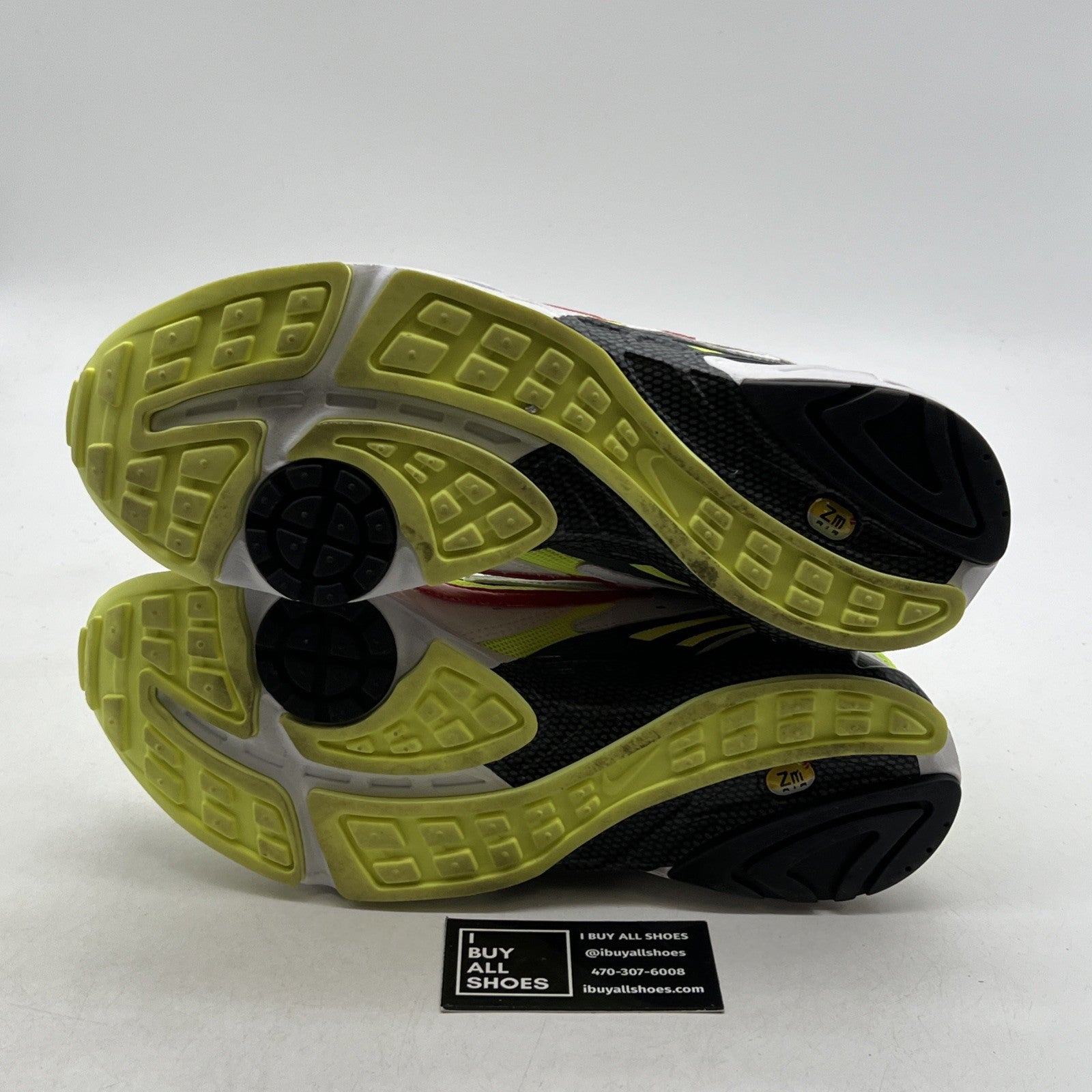 Size 12 - Nike Air Ghost Racer Retro Neon Yellow (AT5410-100)