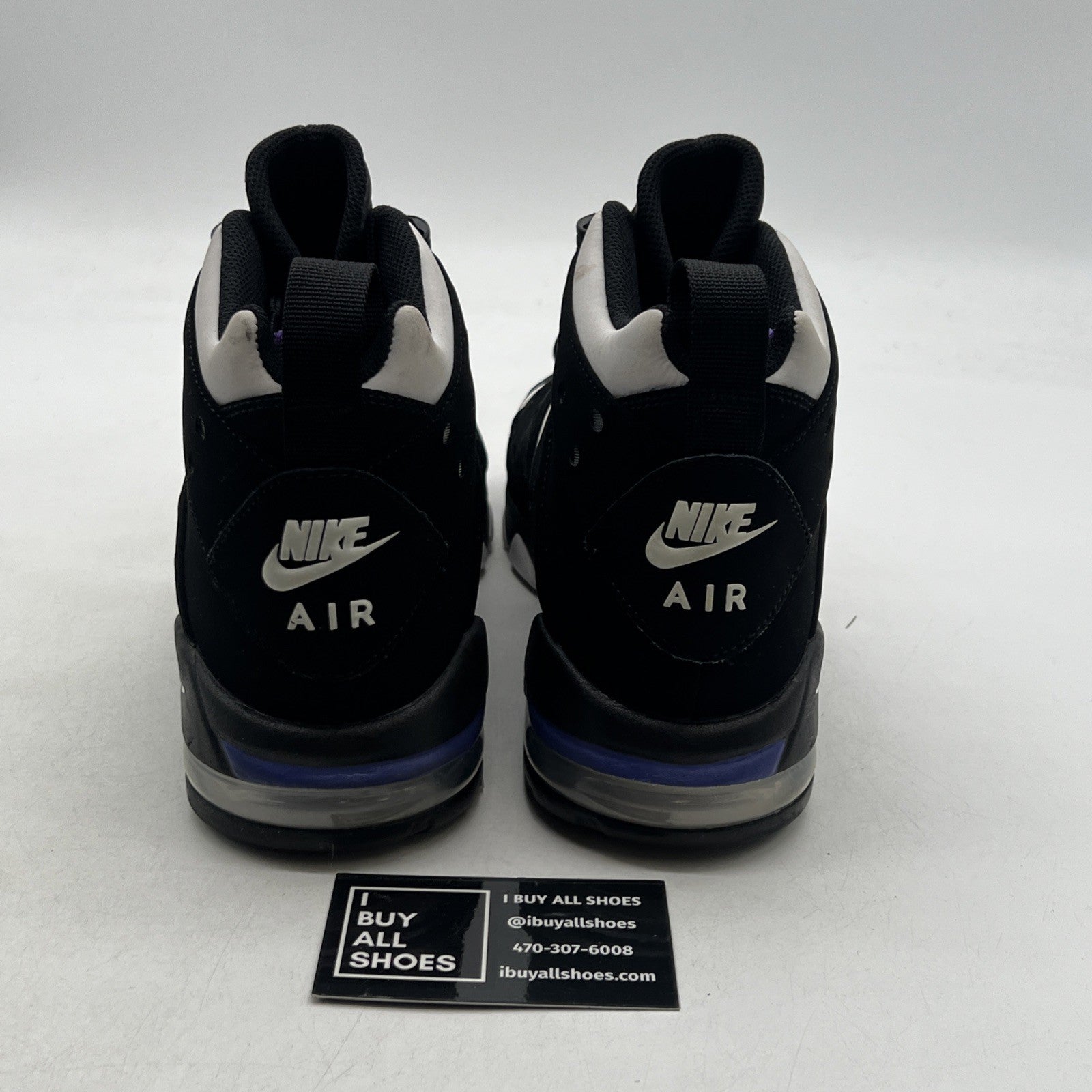 Size 9.5 - Nike Air Max 2 CB 94 OG 2023 Black Purple (FQ8233-001)