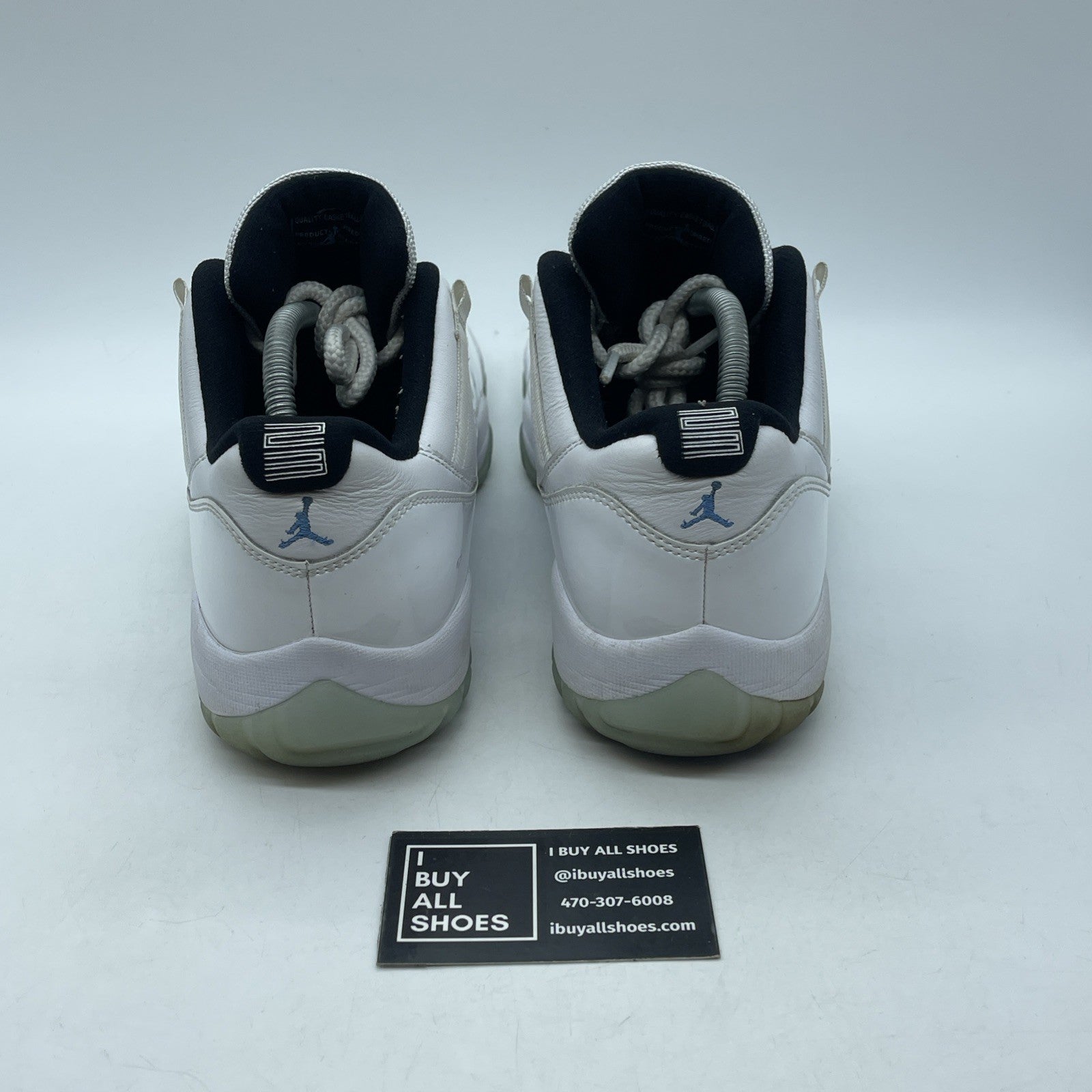 Size 10 - Jordan 11 Retro Low Legend Blue White Leather (AV2187-117)