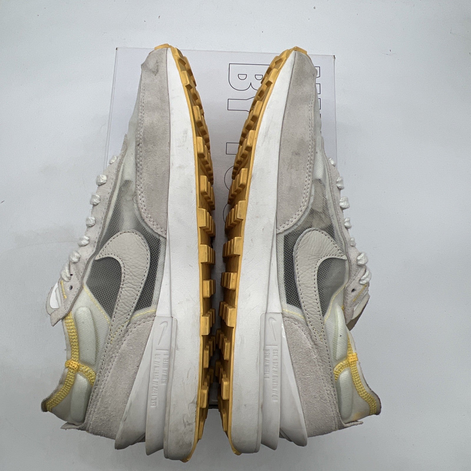 Size 13 - Nike ID Men's Waffle One SE Beige Tan Sail Suede Running Shoe