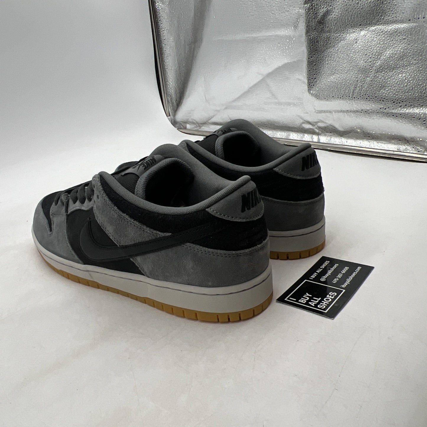 Size 12 - Nike Dunk SB Low Dark Smoke Grey (HF3063-001)