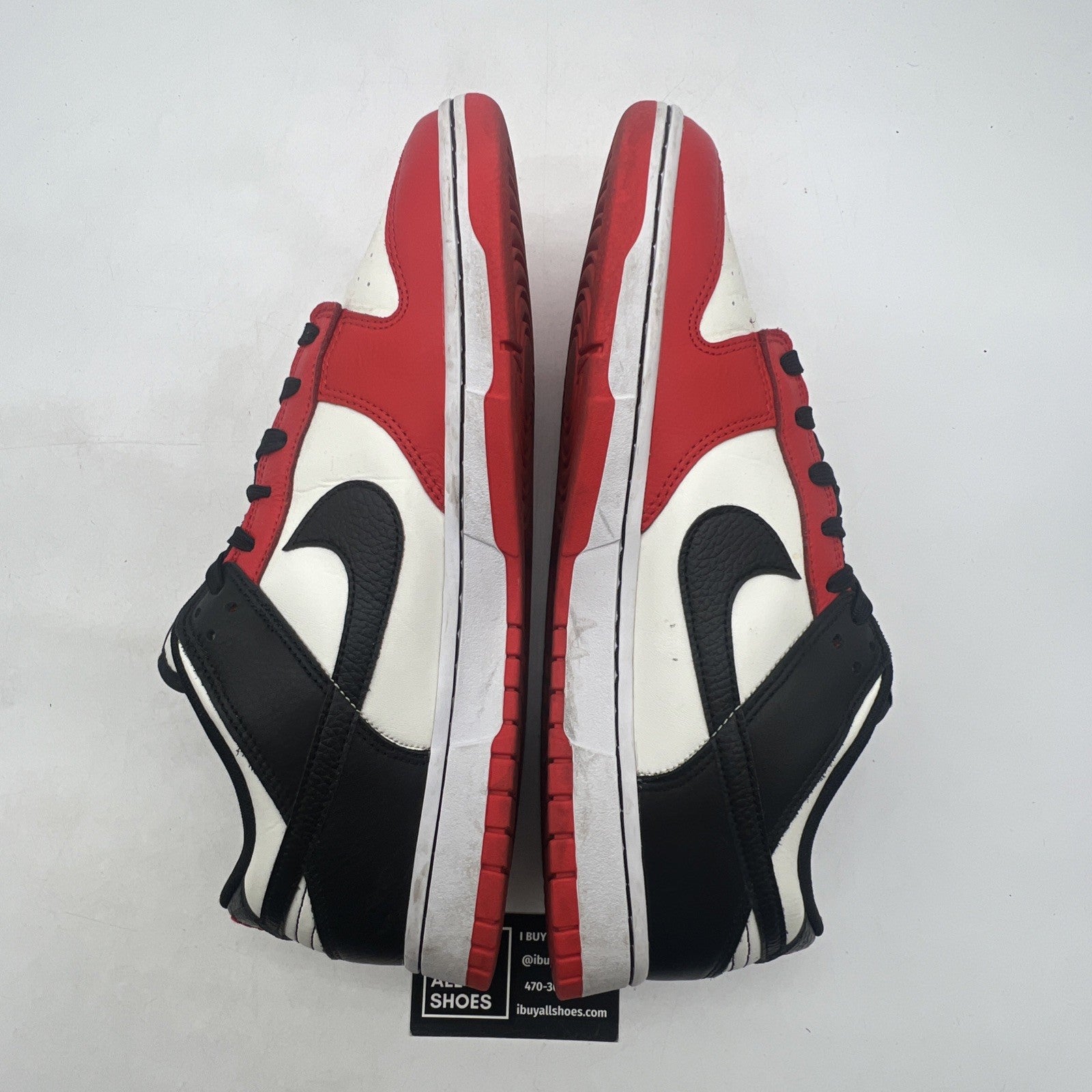 Size 13 - Nike Dunk Low EMB x NBA 75th Anniversary - Bulls 2021 (DD3363-100)