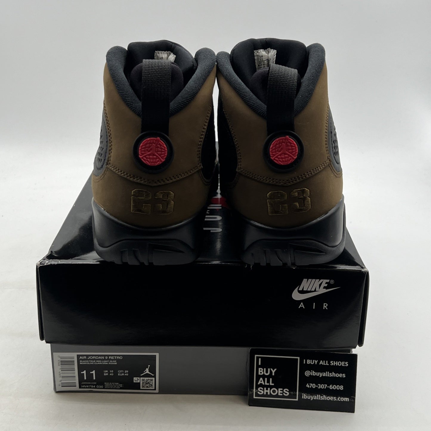 Size 11 - Air Jordan 9 Retro 2024 Olive (HV4794-030)