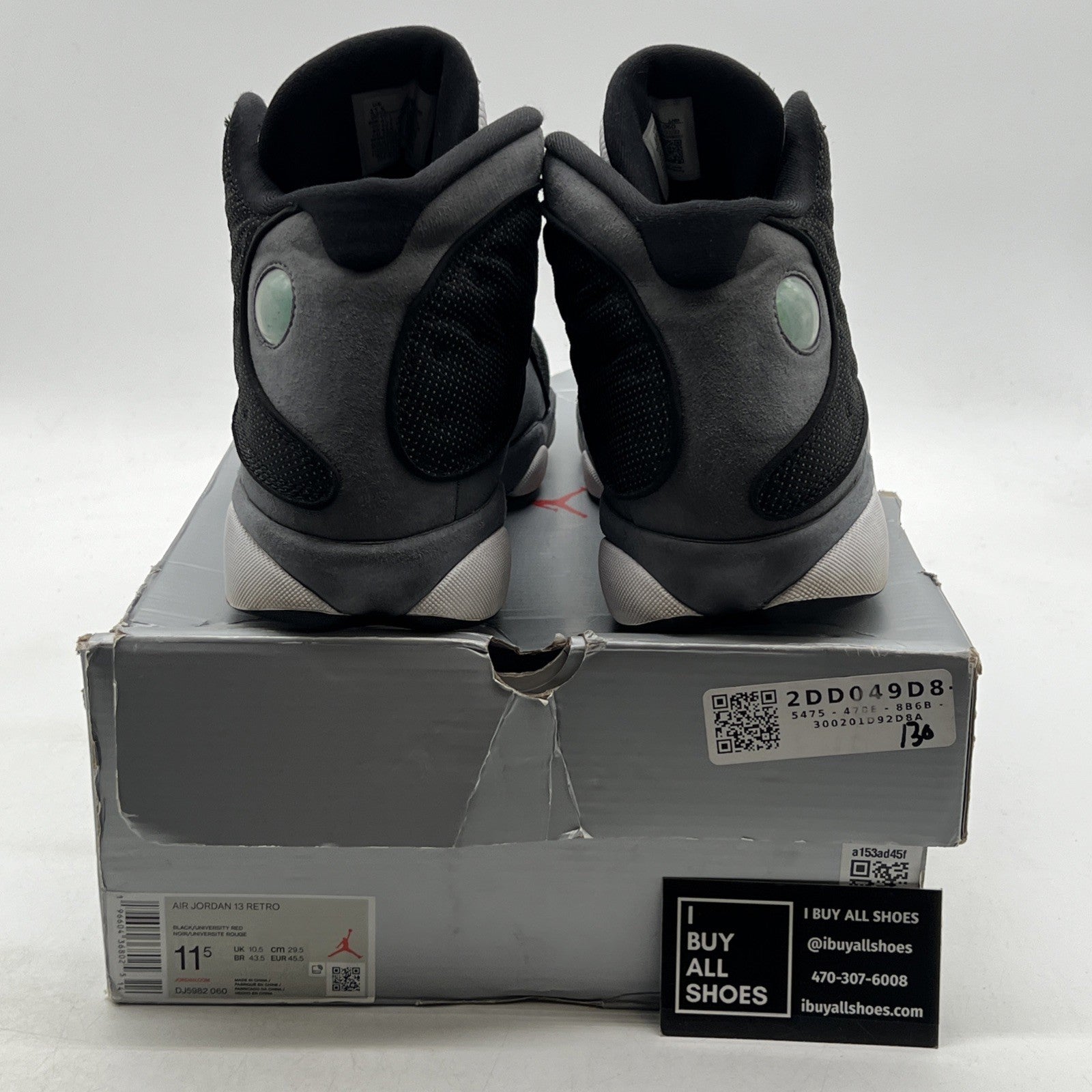 Size 11.5 - Air Jordan 13 Retro Black Flint (DJ5982-060)