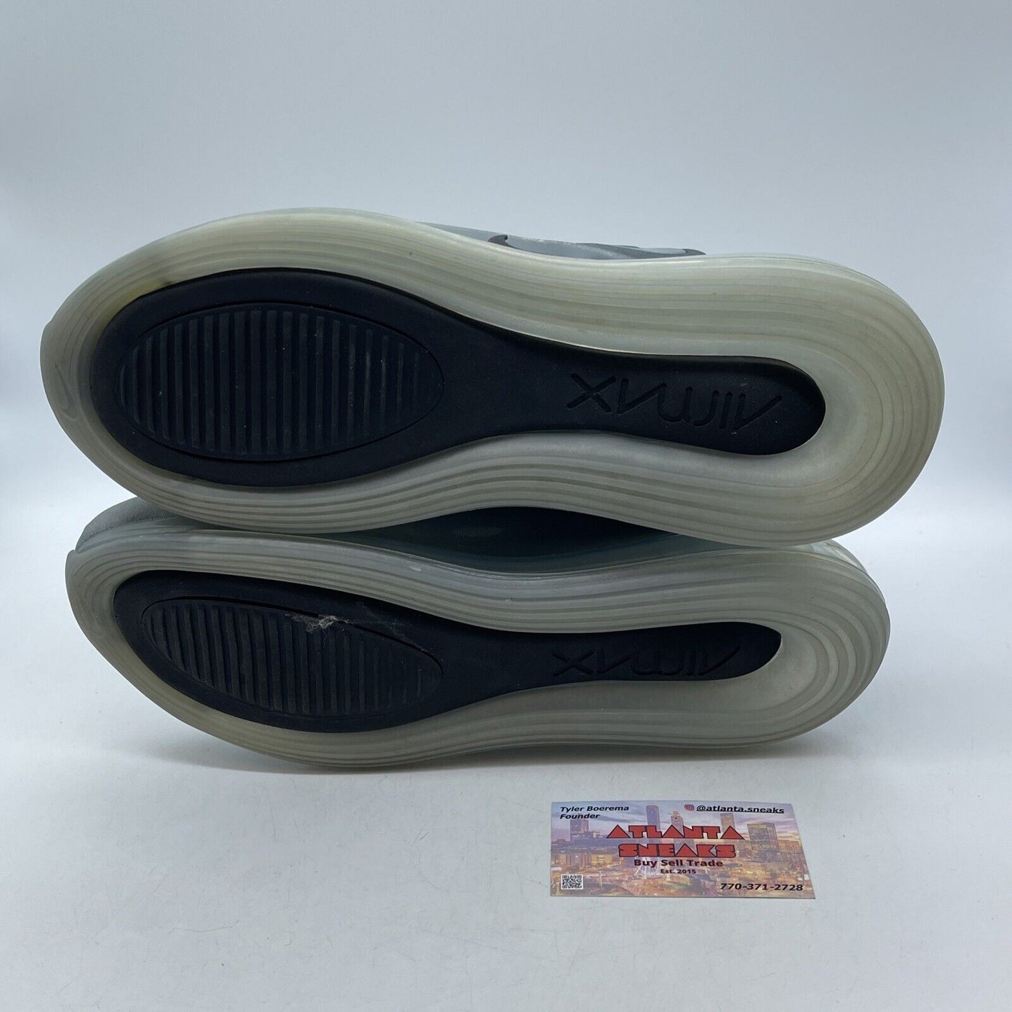 Size 9.5 - Nike Air Max 720 Cool Grey Suede Leather (AO2924-002)