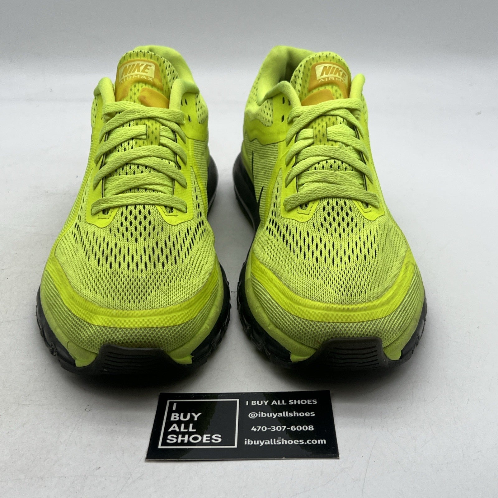 Size 11.5 - Nike Air Max 2014 Volt (621077-700)