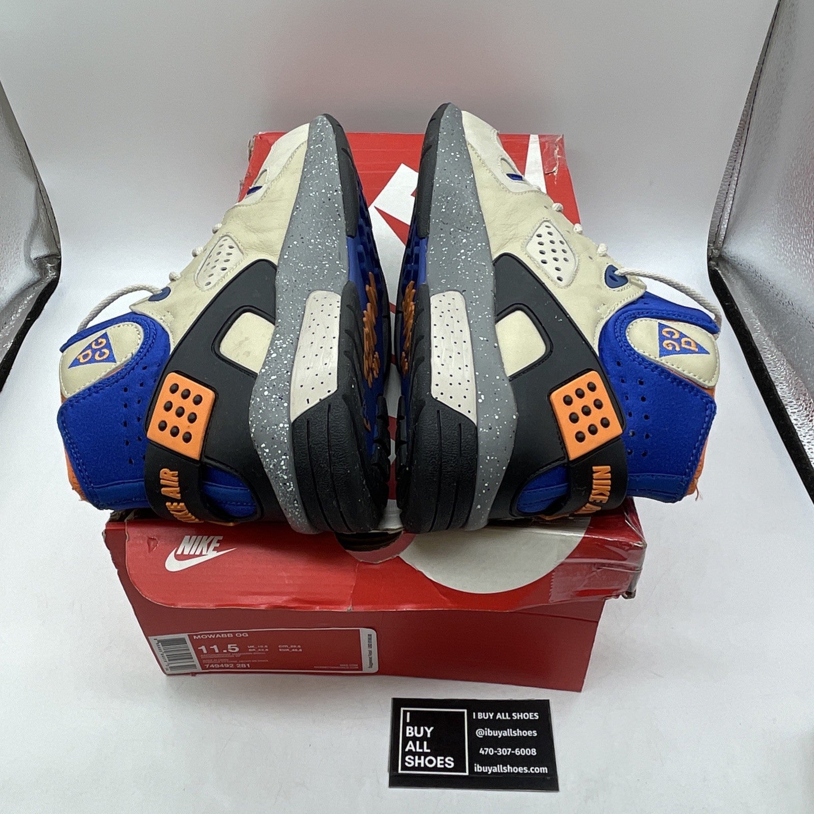Size 11.5 - Nike ACG Air Mowabb OG 2015 Rattan Birch (749492-281)