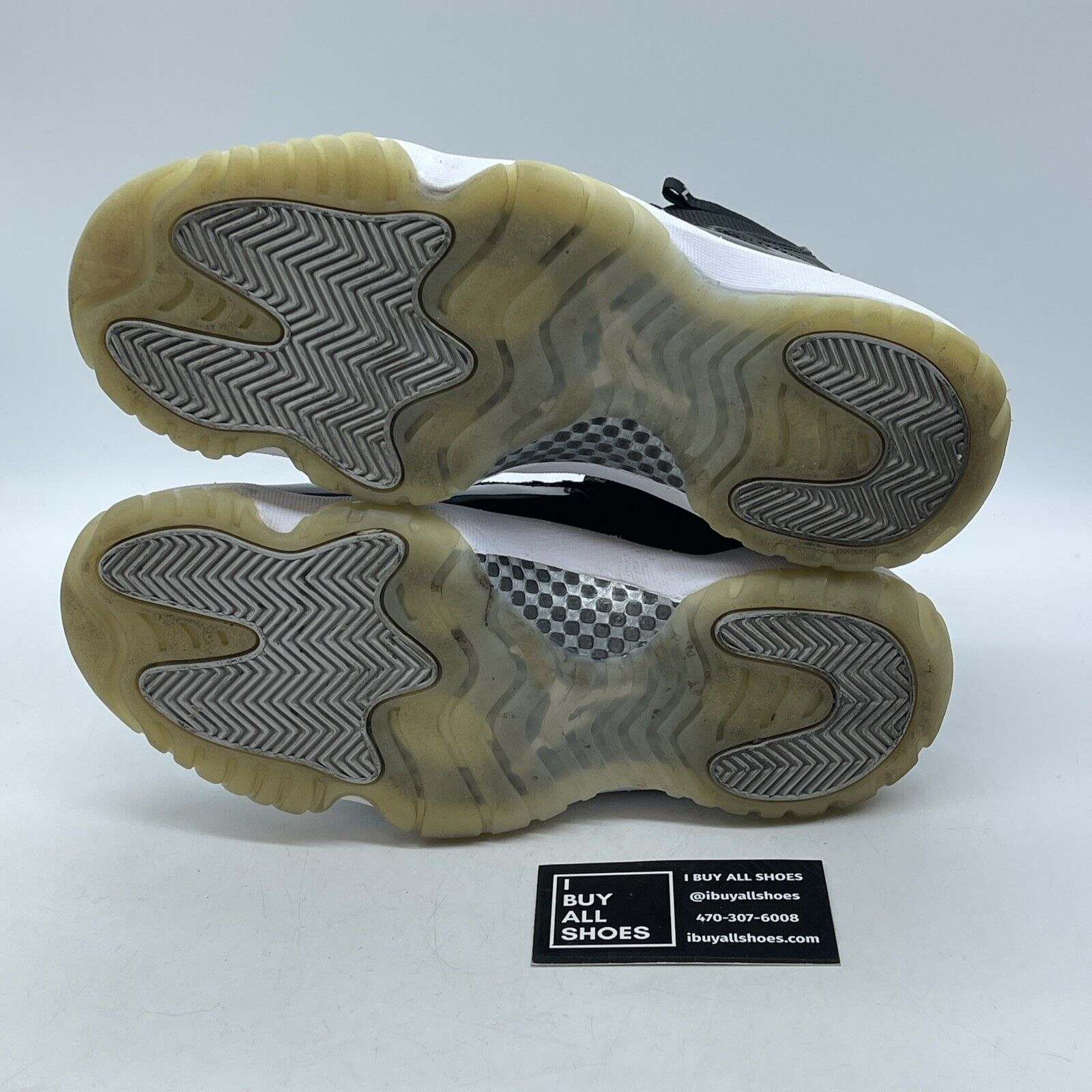 Size 8 - Jordan 11 Retro High Jubilee 25th Anniversary black White (CT8012-011)