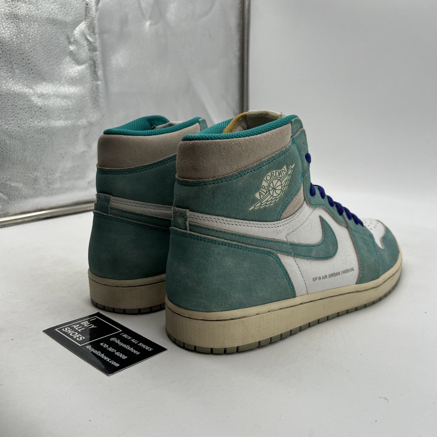 Size 12 - Air Jordan 1 Retro OG High Turbo Green (555088-311)