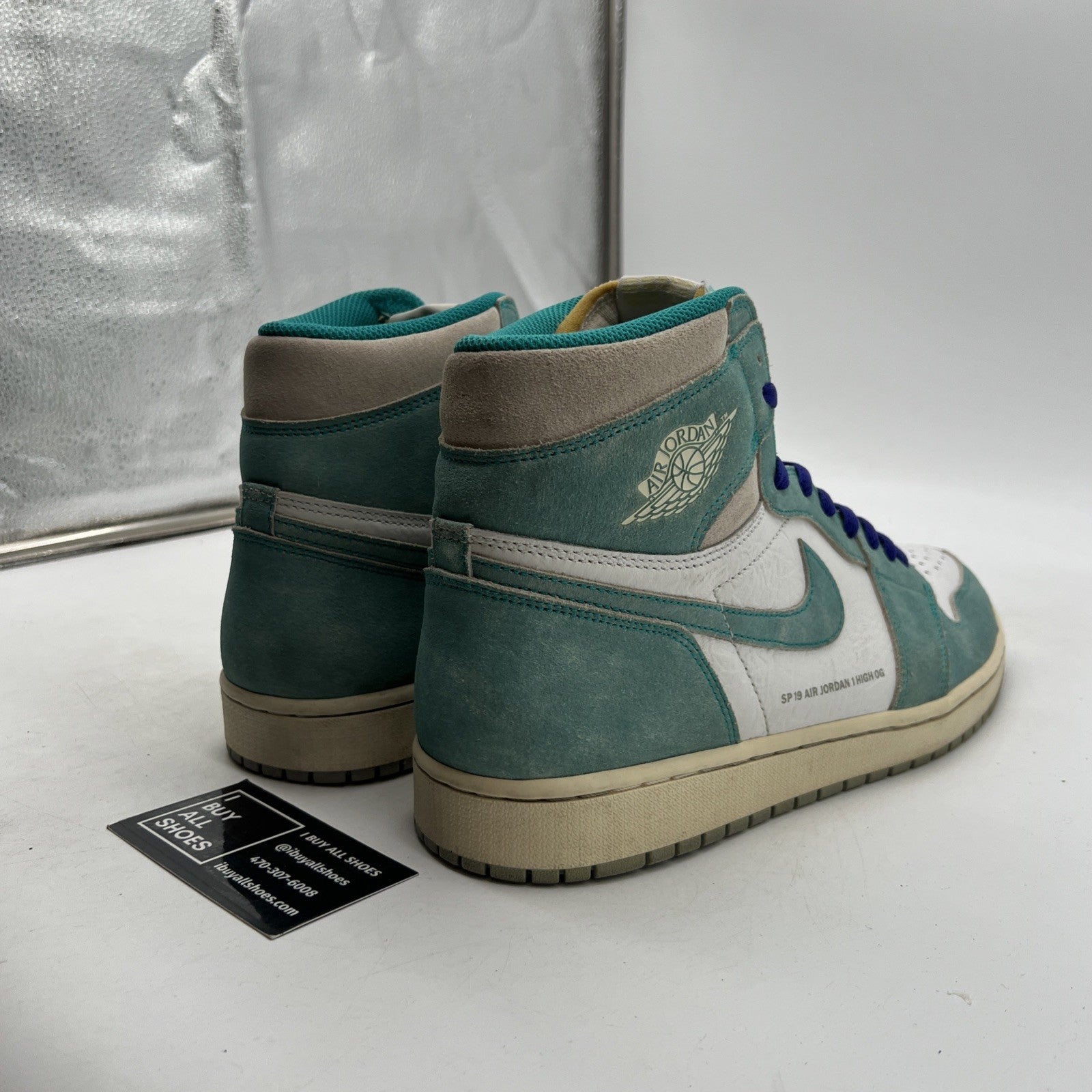 Size 12 - Air Jordan 1 Retro OG High Turbo Green (555088-311)