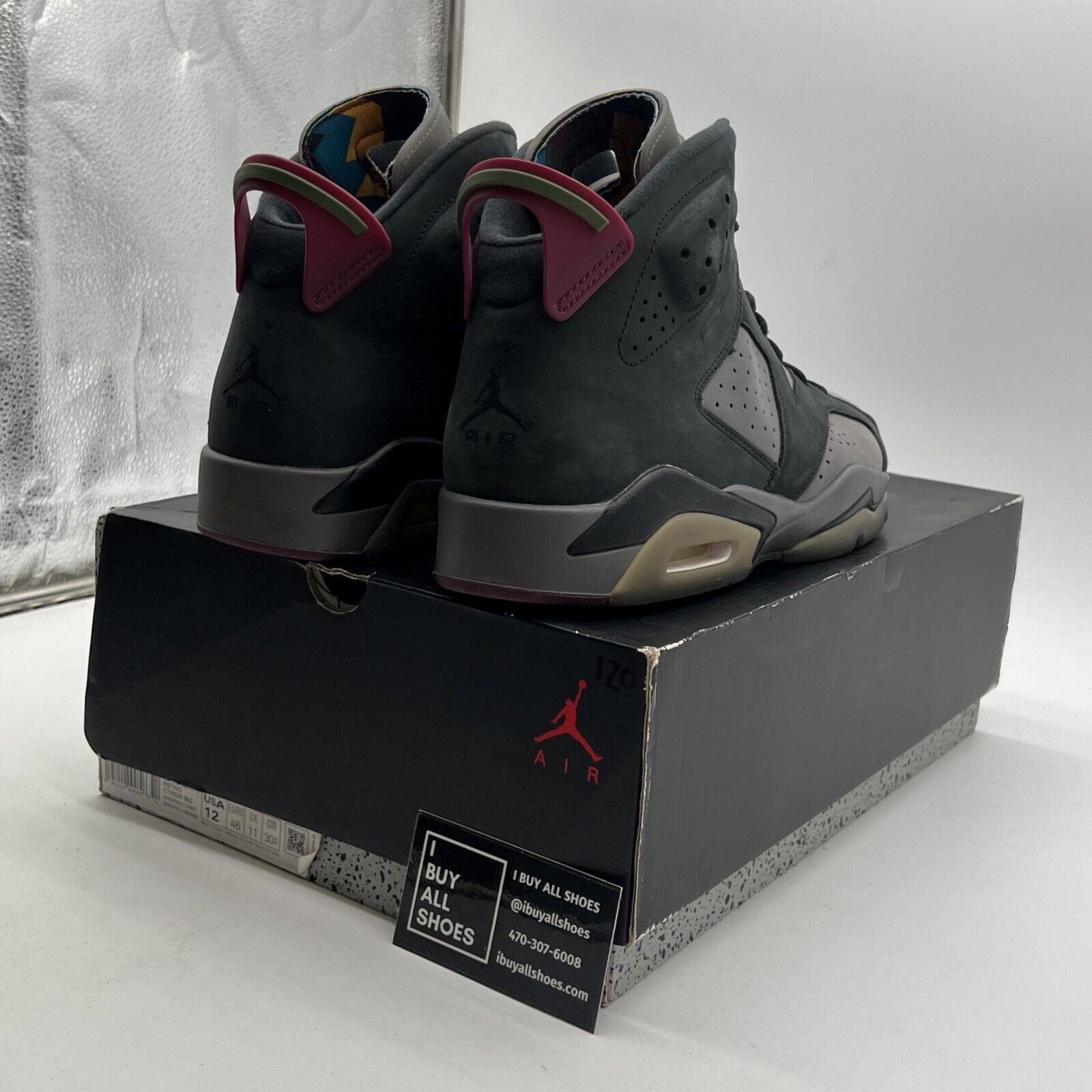 Size 12 - Air Jordan 6 Bordeaux (CT8529-063)