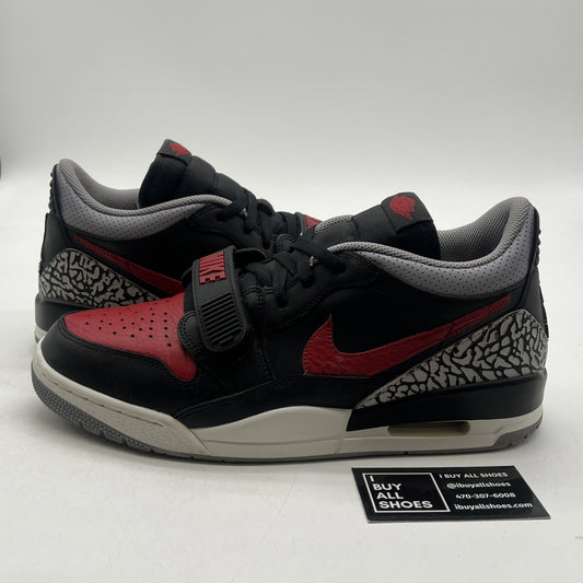 Size 10.5 - Jordan Legacy 312 Low Bred Cement (CD7069-006)