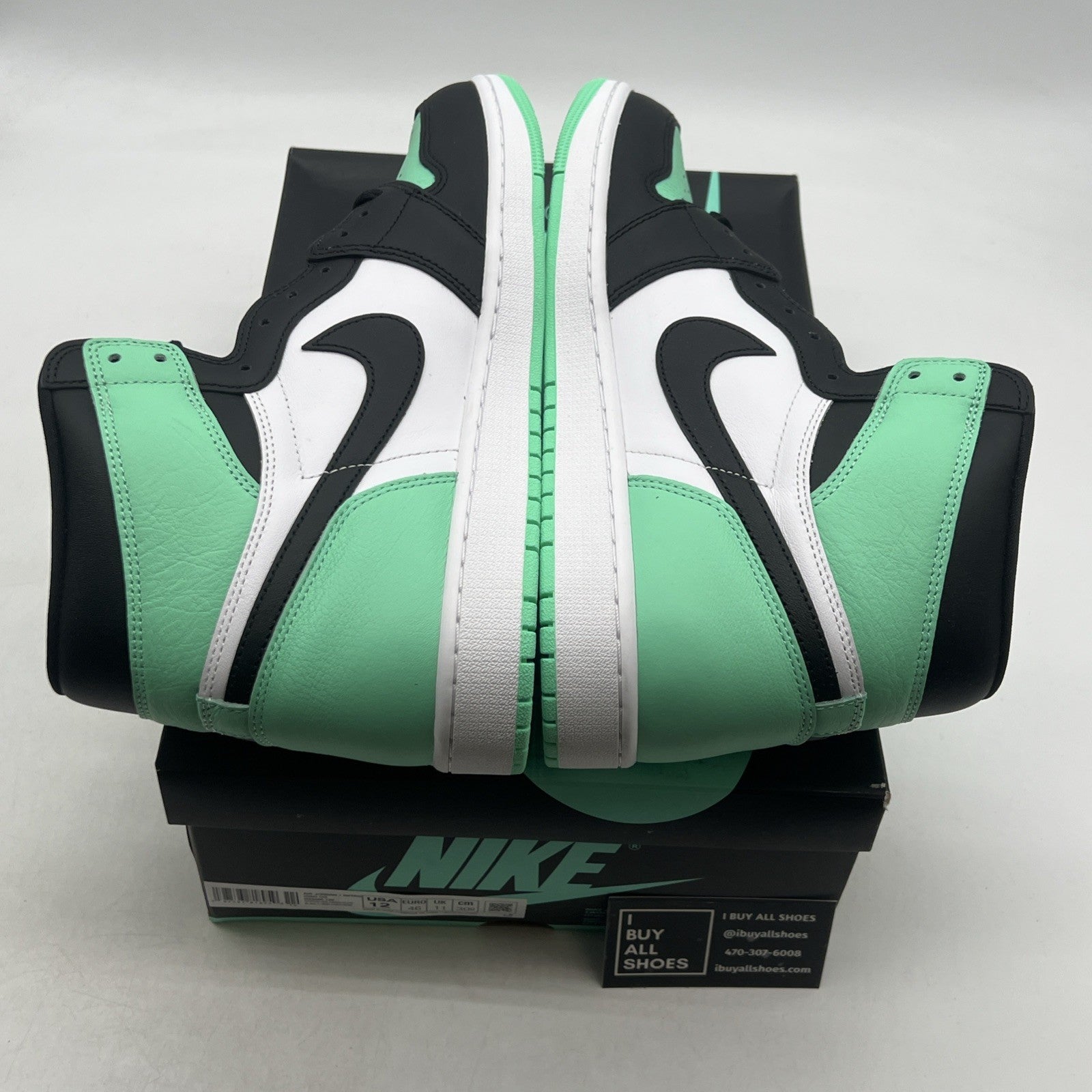 Size 12 - Air Jordan 1 Retro OG High Green Glow (DZ5485-130)