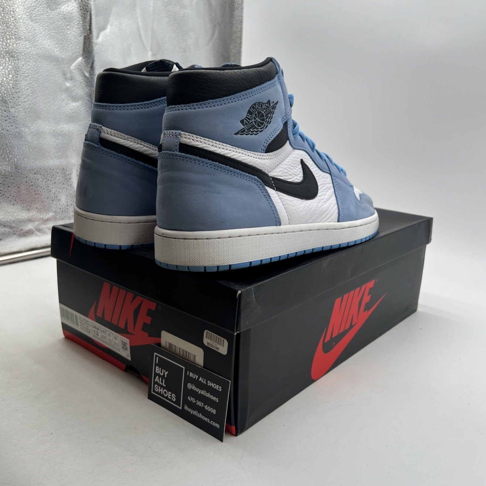Size 13 - Air Jordan 1 Retro OG High University Blue (555088-134)