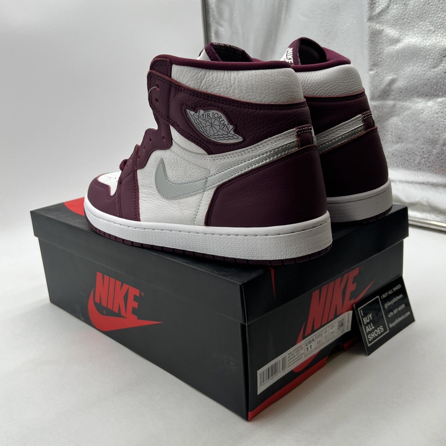 Size 11 - Air Jordan 1 Retro High OG Bordeaux (555088-611)