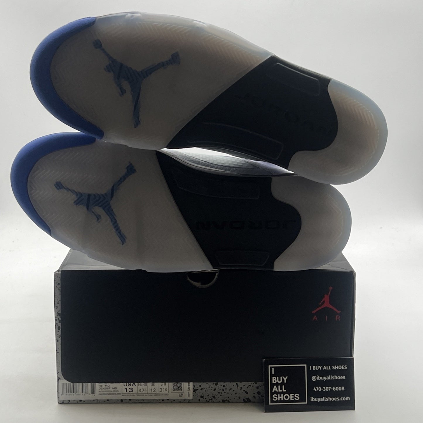 Size 13 - Air Jordan 5 Retro Stealth 2.0 (DD0587-140)