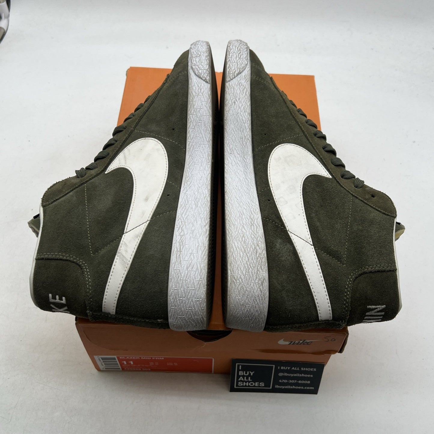 Size 11 - Nike Blazer PRM Mid Urban Haze (429988-303)