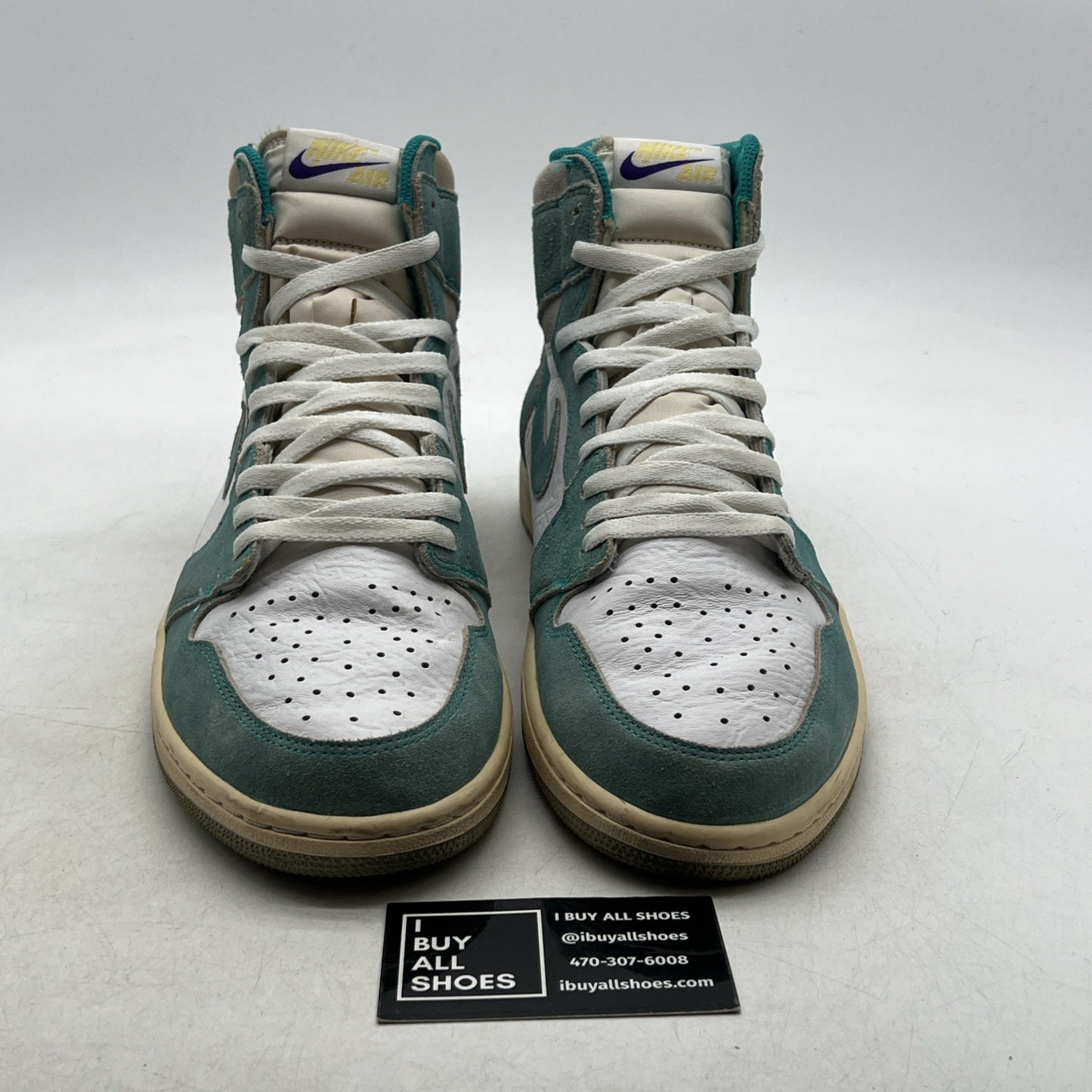 Size 13 - Air Jordan 1 Retro OG High Turbo Green (555088-311)
