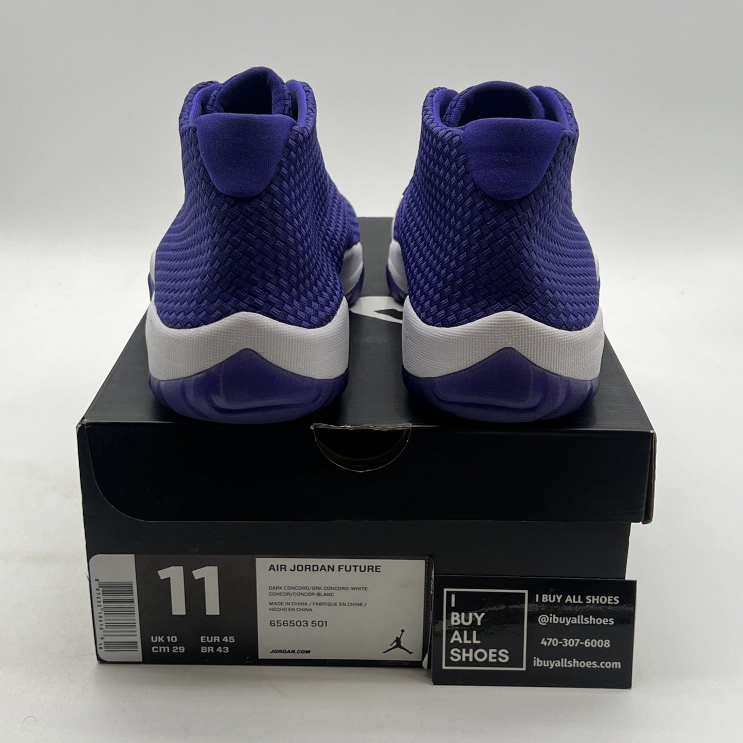 Size 11 - Jordan Future Dark Concord (656503-501)
