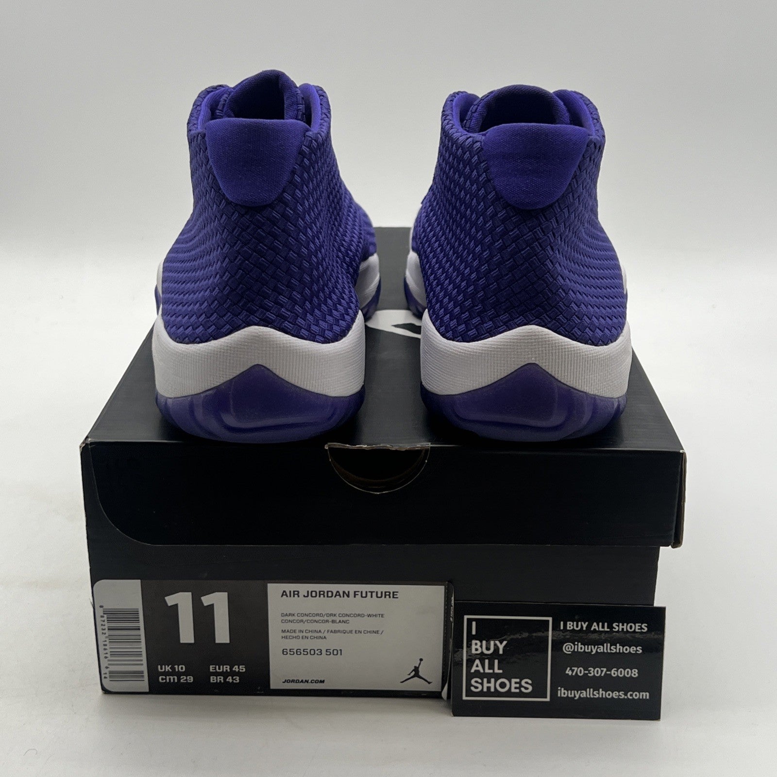 Size 11 - Jordan Future Dark Concord (656503-501)