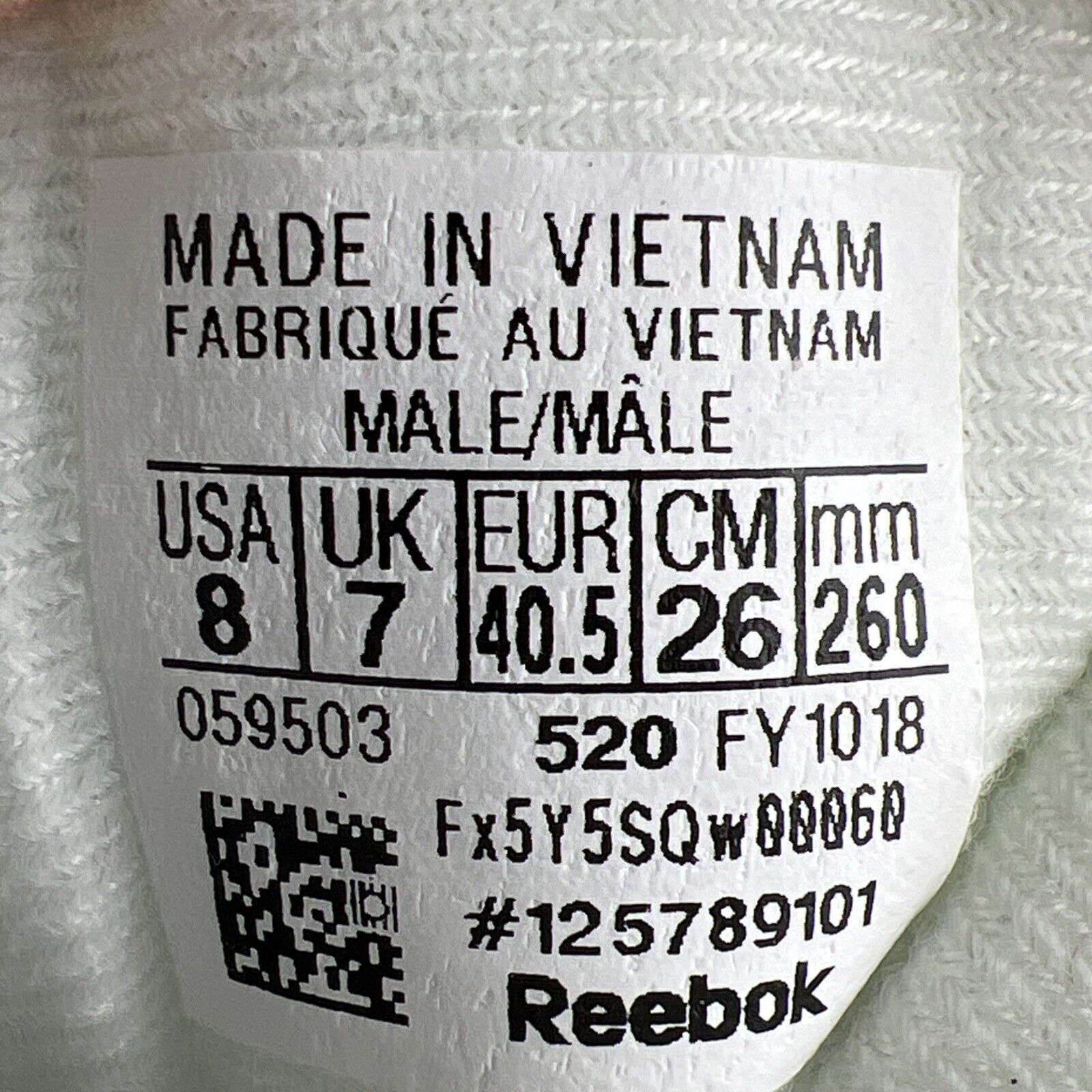 Size 8 - Reebok Question OG 2020 Mid Red Toe (FY1018)