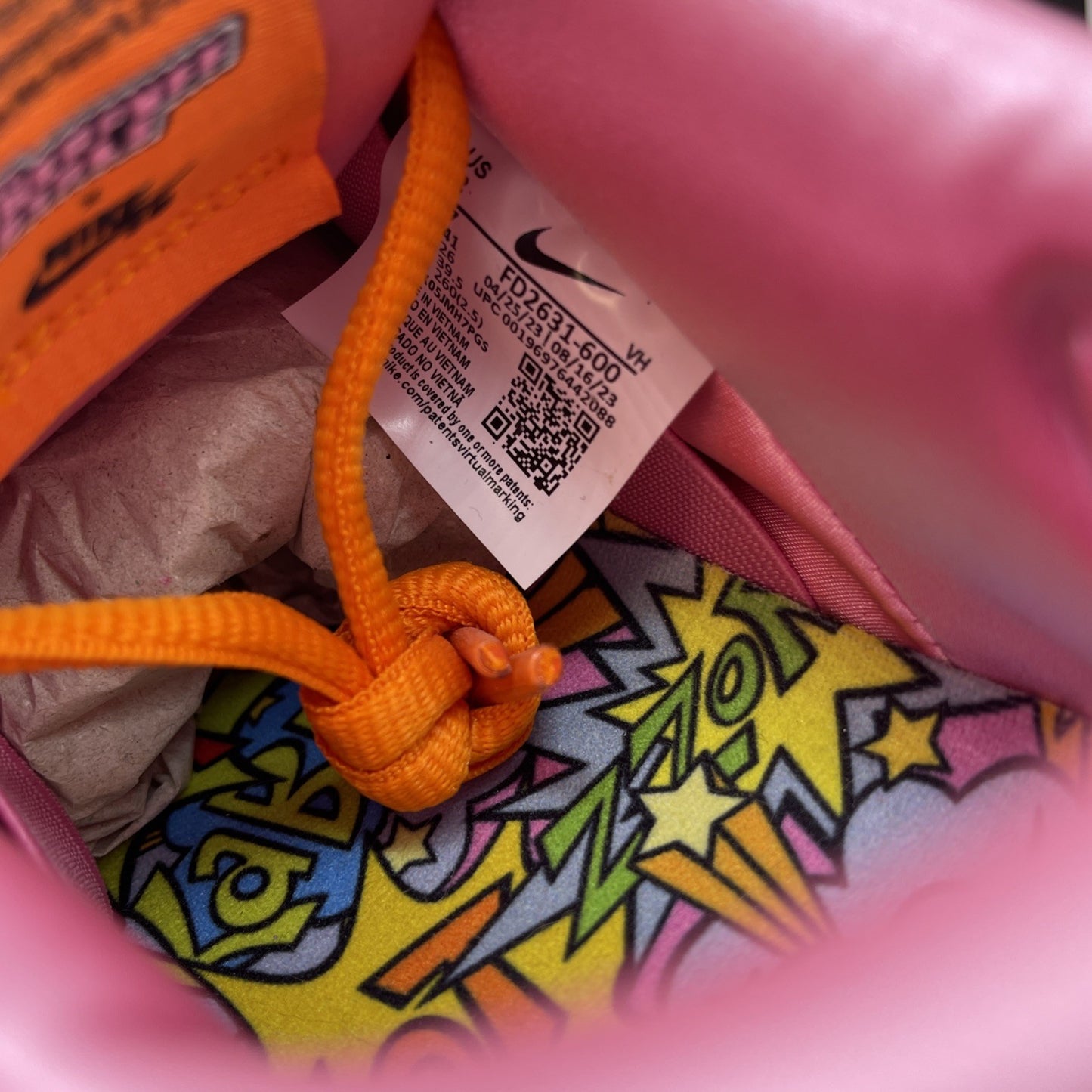 Size 8 - Nike The Powerpuff Girls x Dunk Pro SB QS Low Blossom (FD2631-600)