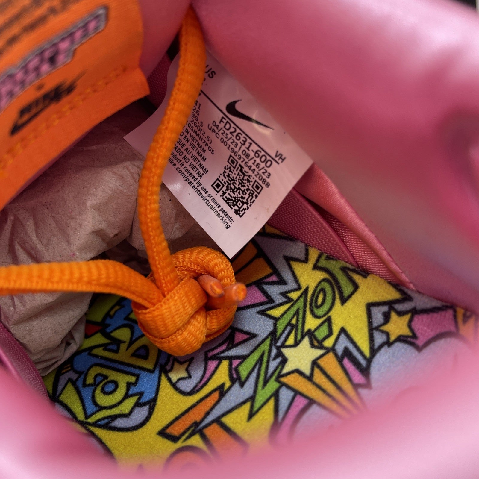 Size 8 - Nike The Powerpuff Girls x Dunk Pro SB QS Low Blossom (FD2631-600)