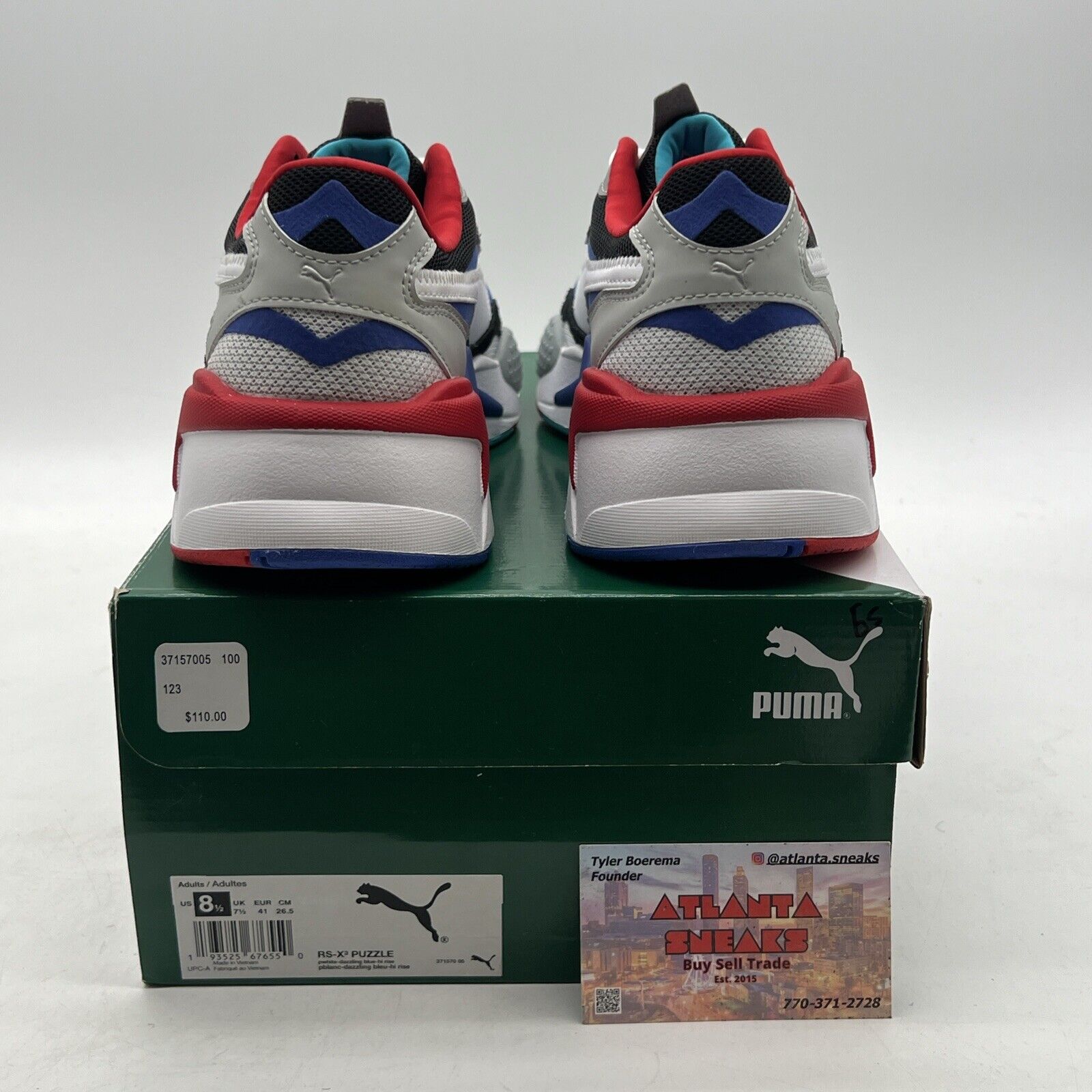 Size 8.5 - PUMA RS-X3 Puzzle - (371570-05)