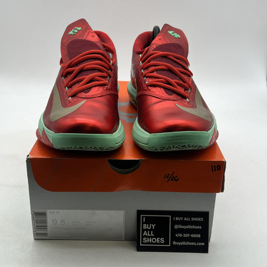 Size 9.5 - Nike KD 6 Christmas - (599424-601)